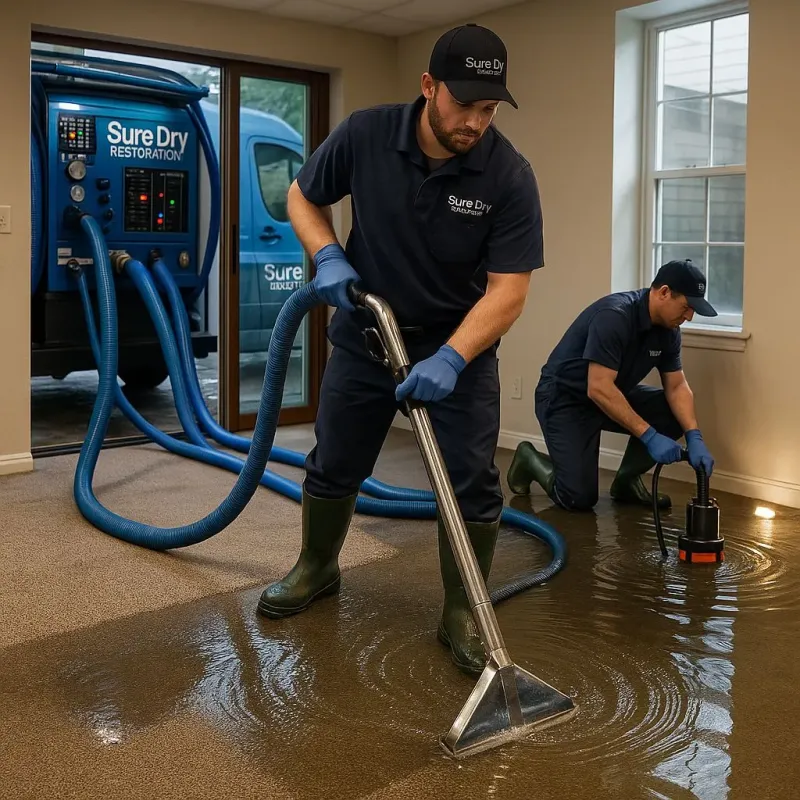 Water Extraction and Removal process in Long Beach, MD